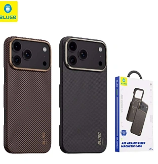 قاب بلو بافت Blueo Plain Weave AIR Aramid Fiber Magnetic Phone Case-600D Iphone